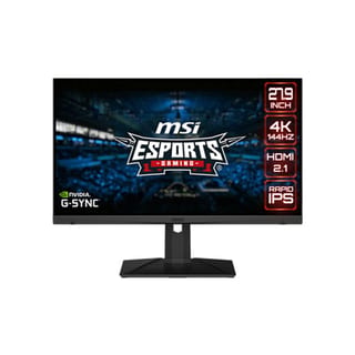 MSI Optix MAG281URF 4K UHD 144Hz 1ms Rapid IPS Gaming Monitor (27.9", UHD, 144Hz, 1ms GTG) - 9S6-3CC8GQ-018
