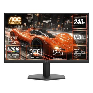 AOC Black & Red FHD 27" Fast IPS 240Hz 0.3ms Gaming Monitor - 27G11ZE2