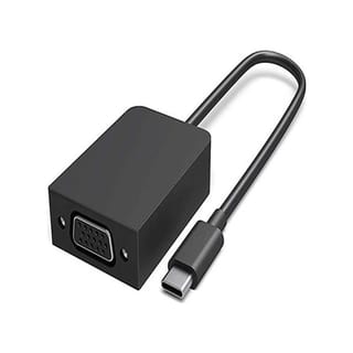 MICROSOFT USB-C to VGA Adapter Black (VGA Compatible, USB-C Port) - HFT-00008