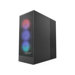 NZXT H7 Flow RGB Mid-Tower ATX Case - Black - CM-H72FB-R1