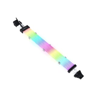 Lian Li Strimer Plus V2 12VHPWR (12+4 to 12+4 Pin) 8 lights Guides ARGB Extension Cable | G89.PW16-8PV2.00