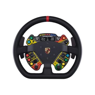 Fanatec ClubSport Porsche 911 GT3 R V2 Steering Wheel for Xbox - Leather (Official Replica, Magnetic Shifters) - CS-SW-P-911-GT3-V2-LEATHER