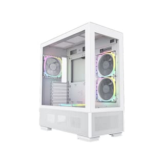 Montech Sky Two Airflow Mid-Tower Gaming Case - White - M-SKY-TWO-W