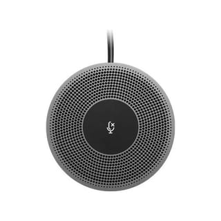 Logitech Expansion Microphone for MeetUp - Black/Grey (Plug-and-Play, 6m Cable, Noise Canceling) - 989-000405