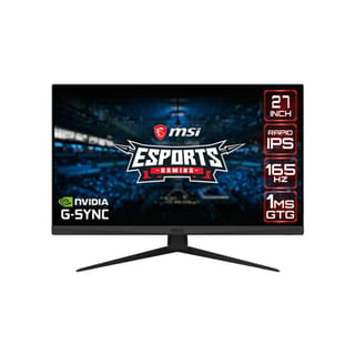 MSI Optix G273QF QHD 165Hz 1ms IPS Gaming Monitor (27", 16:9, 2560 x 1440) - 9S6-3CA81A-070
