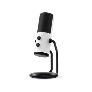 NZXT Capsule Mini Cardioid USB Gaming Microphone - White - AP-WMMIC-W1