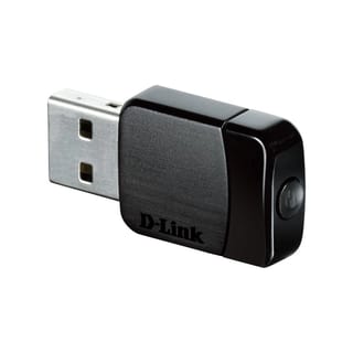 D-Link AC Dual-Band Nano USB Adapter (Wireless AC, Dual-Band, USB 2.0) - DWA-171