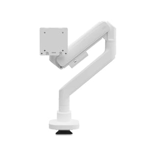 Navodesk Navo Single Control Model Y PRO Monitor Arm - White (27kg, 57in, Ultrawide) - CTRL-YPRO-WT