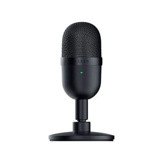 Razer Seiren Mini Ultra Compact Streaming Microphone (Supercardioid, 14mm Condenser, USB Plug-and-Play) - RZ19-03450100-R3M1