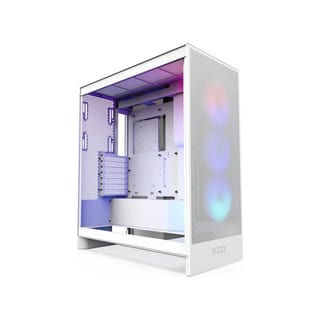 NZXT H7 Flow RGB Mid-Tower ATX Case - White - CM-H72FW-R1