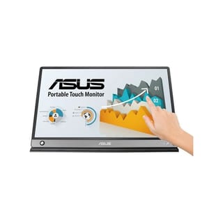 ASUS ZenScreen Touch MB16AMT 15.6-inch Full HD IPS 10-Point Touch Portable Monitor with Battery - 90LM04S0-B01170