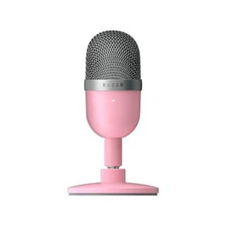 Razer Seiren Mini Quartz Ultra Compact Streaming Microphone (Supercardioid, 14mm Condenser, USB Plug-and-Play) - RZ19-03450200-R3M1