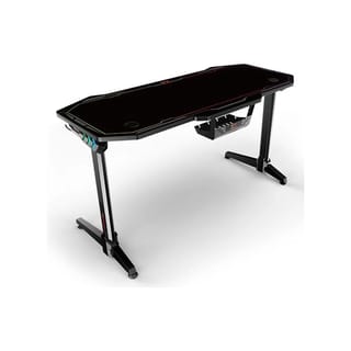 XIGMATEK Apex Three RGB Gaming Desk | 140x60cm, 1.8cm Desktop, RGB Lighting - EN46867
