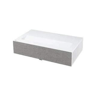 LG CineBeam HU715QW White 4K Laser Ultra-Short Throw DLP Projector (2500 Lumens, 2,000,000:1 Contrast) - HU715QW