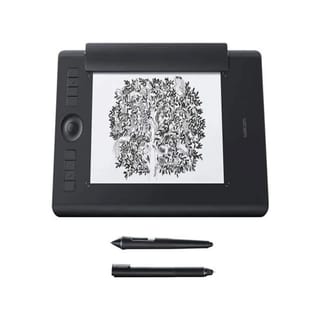 Wacom Intuos Pro Paper Edition Digital Graphic Drawing Tablet (Medium, Black) - PTH-660P-N