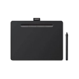 Wacom Intuos Medium Pen Tablet Black (4096 Pen Pressure, USB/Bluetooth) - CTL-6100K-B