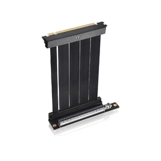 Thermaltake PCI-E 4.0 Dual 90 Degree 130mm Riser Cable | AC-071-CO1OTN-C1