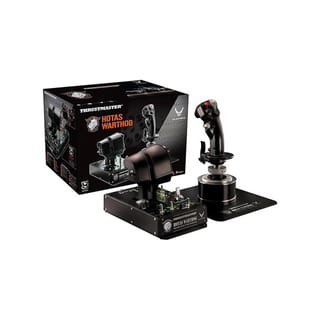 Thrustmaster HOTAS Warthog Flight Stick and Throttle Joystick - Black - USB, Programmable, Replica - TM-JSTK-WARTHOG