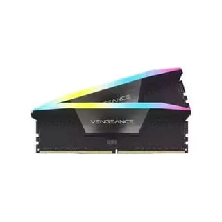 Corsair Vengeance RGB 32 GB (2X16) DDR5 6000MHz RAM Memory (CL40, Black) – CMH32GX5M2B6000C40
