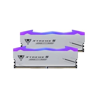 Patriot Viper Xtreme 5 32 GB (2X16) DDR5 6000MHz RAM Memory (CL30, White) – PVXR532G60C30KM
