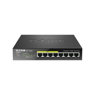 D-LINK DGS-1008P 8-Port Gigabit PoE Unmanaged Desktop Switch (4 PoE Ports, 68W PoE Budget, 16Gbps Switching) - DGS-1008P