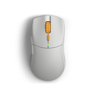 Glorious Series One PRO Genos Forge Wireless Mouse - Grey/Gold (80 Million Clicks, 19000 DPI, 84-Hour Battery) - GLO-MS-P1W-GE-FORGE
