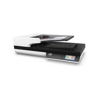 HP ScanJet Pro 4500 fn1 Network Document Scanner - White (Up to 600x600 dpi Optical Resolution, 4000 Pages Daily Duty Cycle, Gigabit Ethernet) - L2749A
