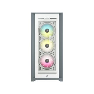 Corsair iCUE 5000X Tempered Glass RGB E-ATX Gaming Case - White - CC-9011213-WW