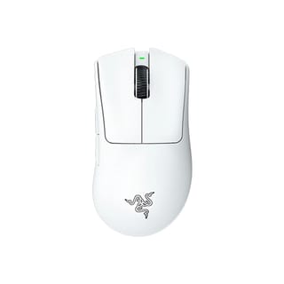 RAZER DeathAdder V3 Pro Ultra-Lightweight Wireless Ergonomic Esports Gaming Mouse - White - RZ01-04630200-R3G1