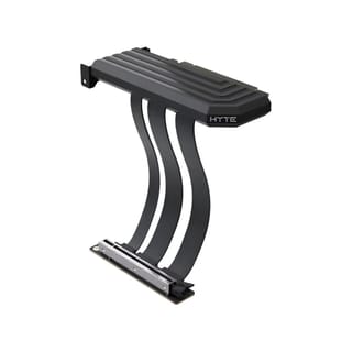 HYTE PCIe 5.0 Hyper Riser Cable x16 (64 GB/s, 32 GT/s) - Pitch Black - ACC-HYTE-PCIE50-BB