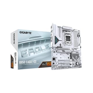Gigabyte B850 Eagle ICE AMD AM5 DDR5 Motherboard - B850-EAGLE-ICE