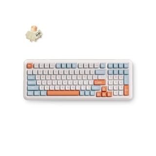 MCHOSE K99 V3 Wireless Icy Creamsicle Switch Mechanical Keyboard - Horizon Orange | HW-K99V3-1