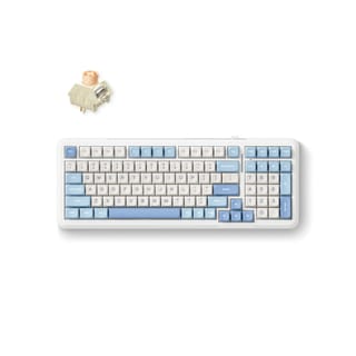 MCHOSE K99 V3 Wireless Icy Creamsicle Switch Mechanical Keyboard - Sky Blue | HW-K99V3-2