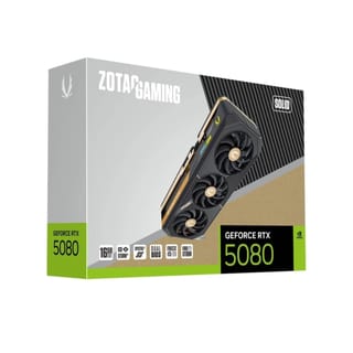 ZOTAC GAMING GeForce RTX 5080 SOLID Graphics Card, 16GB GDDR7, DLSS 4 - ZT-B50800D-10P