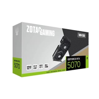 ZOTAC GAMING GeForce RTX 5070 Twin Edge Graphics Card, 12GB GDDR7, DLSS 4 - ZT-B50700E-10P