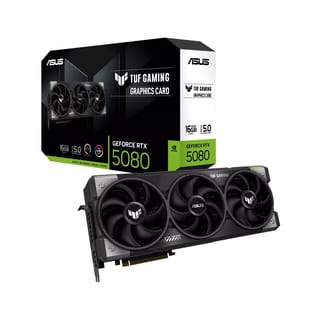 ASUS TUF Gaming GeForce RTX 5080 Graphics Card, 16GB GDDR7, DLSS 4 - 90YV0M31-M0NA00