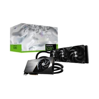 MSI GeForce RTX 5080 SUPRIM LIQUID SOC Graphics Card, 16GB GDDR7, DLSS 4 - G5080-16SLS