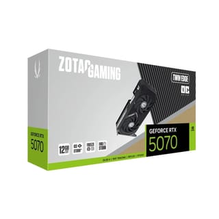 ZOTAC GAMING GeForce RTX 5070 Twin Edge OC Graphics Card, 12GB GDDR7, DLSS 4 - ZT-B50700H-10P
