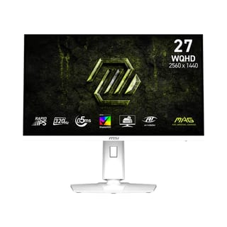 MSI MAG 274QRFW X32 27" WQHD Rapid IPS 320Hz 0.5ms Flat Gaming Monitor - White | 9S6-3CE49H-028