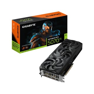 GIGABYTE GeForce RTX 5070 Ti WINDFORCE OC SFF Graphics Card, 16GB GDDR7, DLSS 4 - GV-N507TWF3OC-16GD