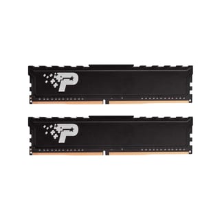 PATRIOT SIGNATURE PREMIUM DDR4 RAM 16GB (2x8GB) 3200MT/s CL22 1.2V UDIMM Desktop Memory Kit with Heatshield - PSP416G3200KH1