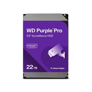 WD Purple Pro 22TB Surveillance 3.5" SATA Hard Drive | WD221PURP