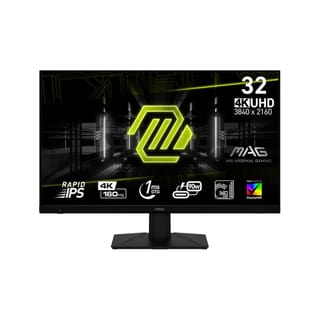 MSI MAG 322UPF 32" 4K UHD Rapid IPS 160Hz 1ms Flat Gaming Monitor - Black | 9S6-3DC79T-020