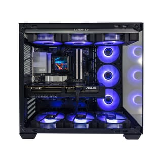 Gaming PC Midnight (Ryzen 7 7800X3D, 32 GB DDR5 RAM, RTX 5070 Ti 16GB GPU)
