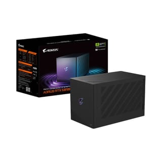 GIGABYTE AORUS RTX 5090 32GB GDDR7 AI Box Graphics - Black | GV-N5090IXEB-32GD