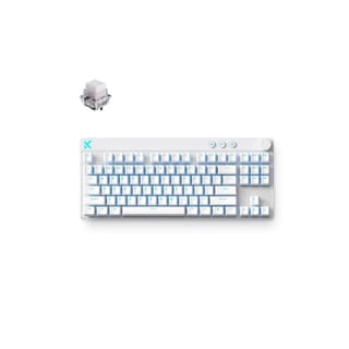 MCHOSE Mix 87 Hall Effect Magnetic Switch Gaming Keyboard - White | MC-Mix87-7