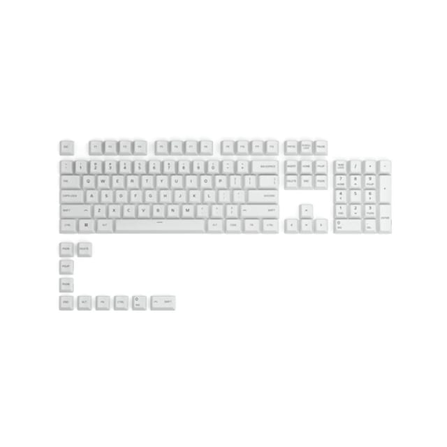 Glorious PBT Key Caps - White | GLO-KC-GPBT-W