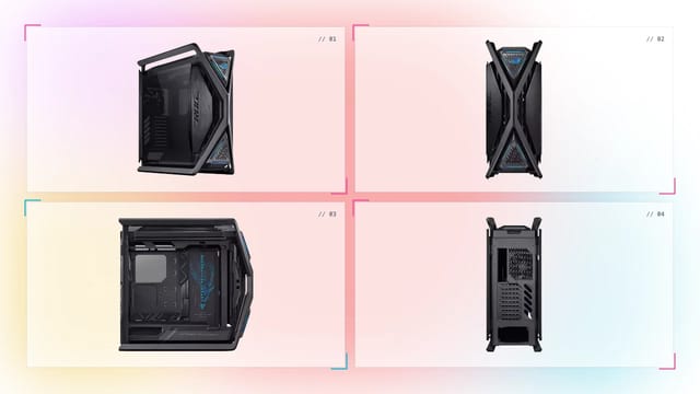 Asus Hyperion GR701 in Oman Buy Full-Tower Gaming Case - Black