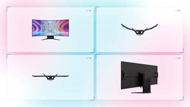 Corsair Xeneon Flex 45WQHD240 45” OLED Gaming Monitor in Oman