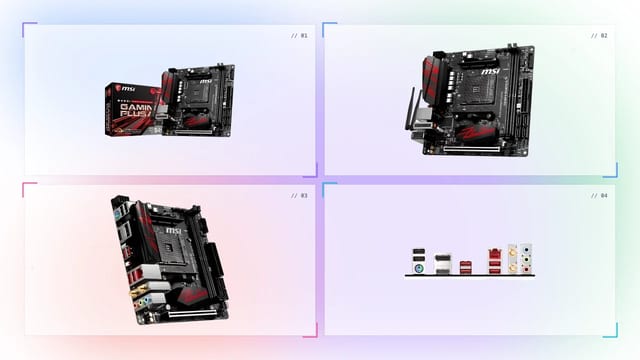 MSI B450I Gaming Plus in Oman AC AM4 DDR4 Motherboard